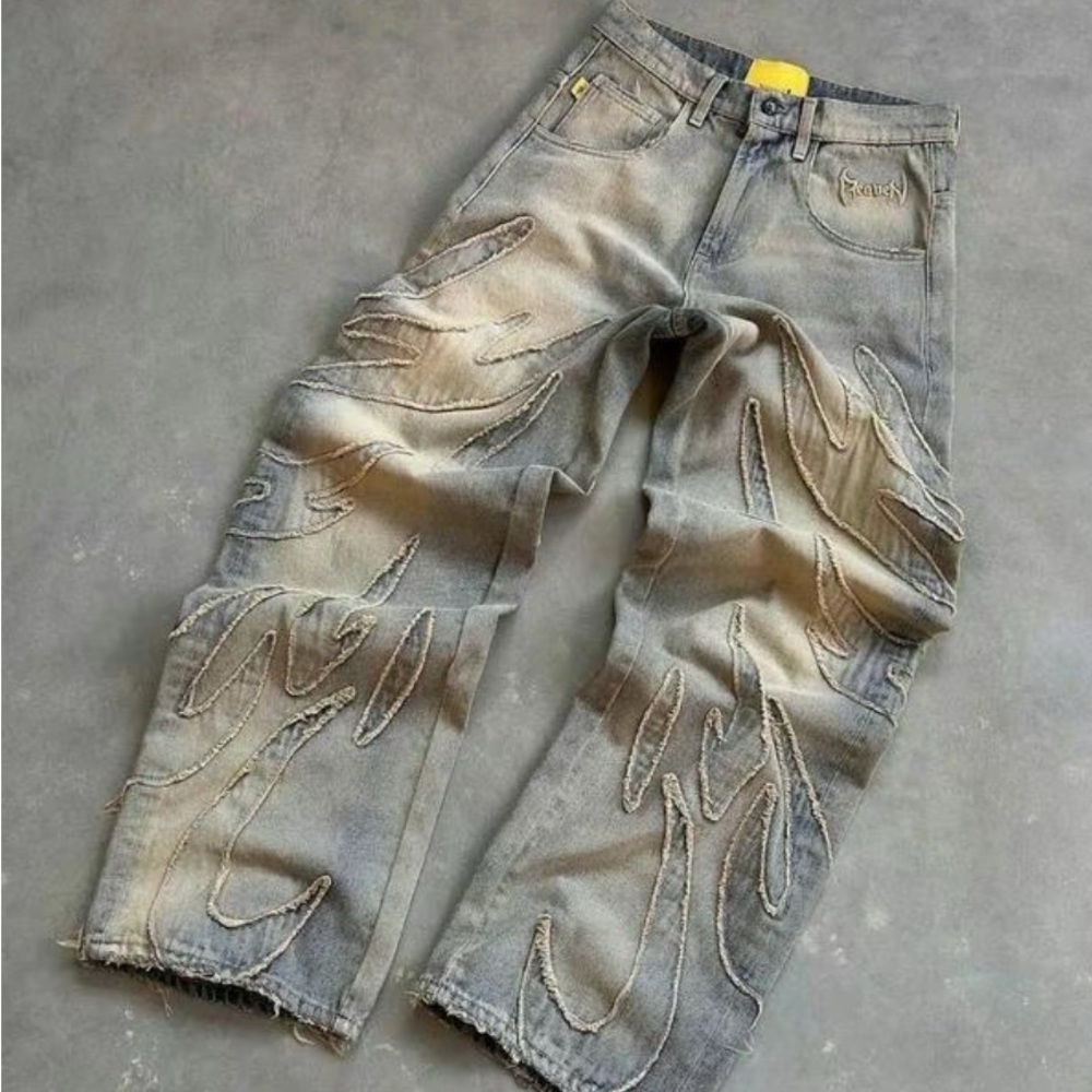 Stylish Gray Men's Jeans